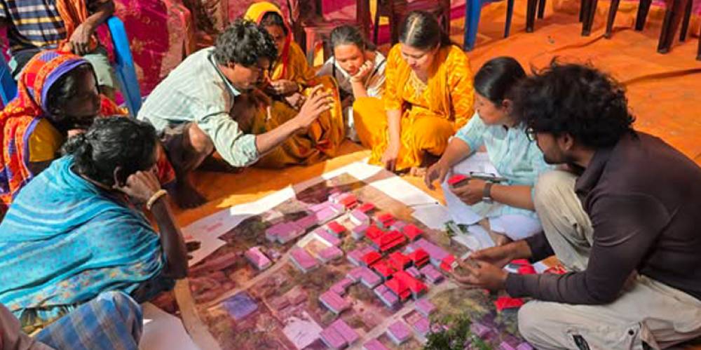 Community Planning Workshop in Khesrol, Jeetpursimara