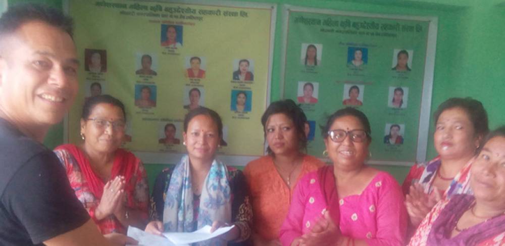 Accessing finance for low income housing in Thaiba, Lalitpur